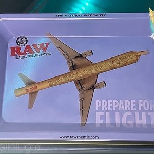 RAW Prepare For Flight Rolling Tray | The Nail Plug @thenailplugmi